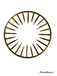 Neutralization rings - 24 karat Gold plated Energetic instrument