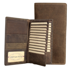 Bison Leather Wallet - Adrian Klis