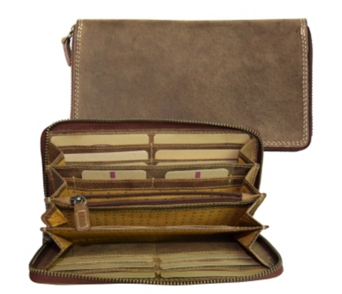 Bison Leather Ladies Wallet - Adrian Klis