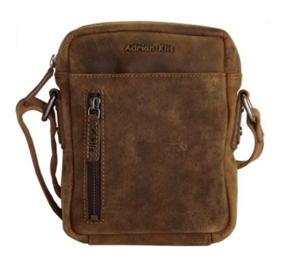 Bison Leather Cross Body Bag - Adrian Klis
