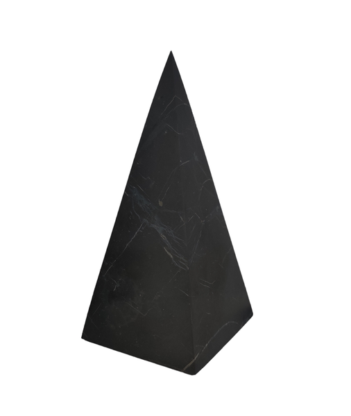 Shungite High Pyramid 7 cm - unpolished