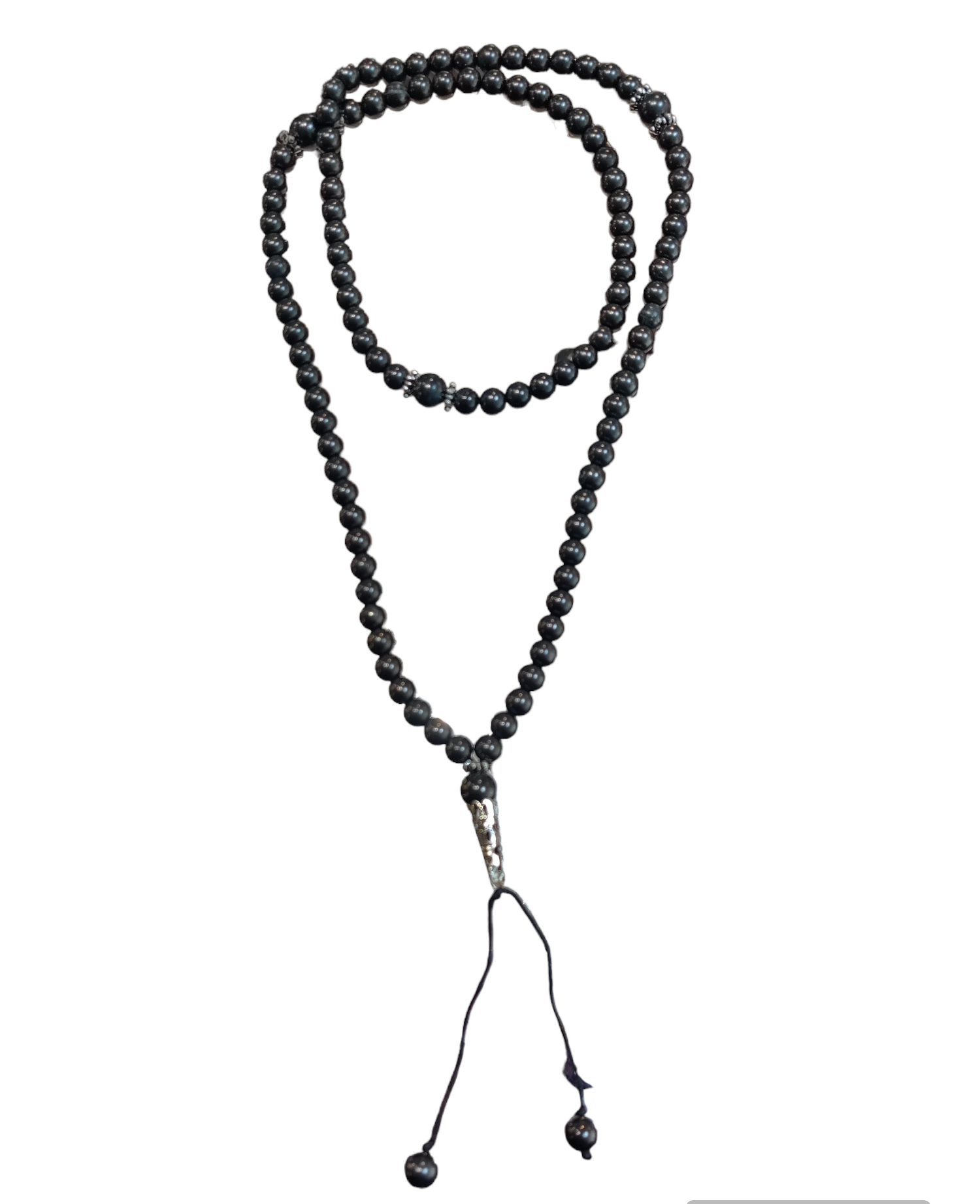 Shungite - Buddhist Mala (Necklace) of 108 Beads