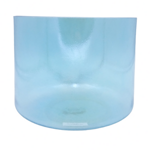 9" C-35 Aqua Aura Gold Bowl