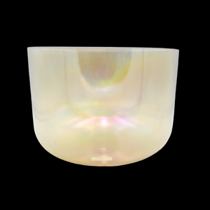 12" E-30 Smokey Quartz, Platinum (Inside) Alchemy Crystal Bowl