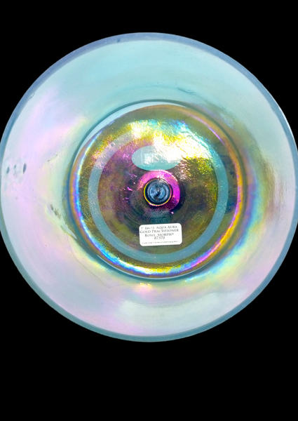 7" A#+10 Aqua Aura Gold Practitioner, Morph Alchemy Crystal Bowl