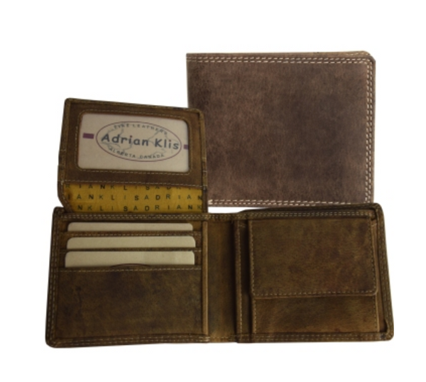Bison Leather Wallet - Adrian Klis