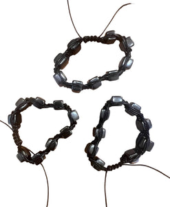 Bracelet - Shungite - Cubes polished