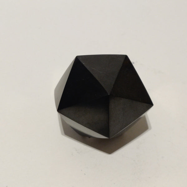 Shungite - Polished - Icosahedron 4 cm