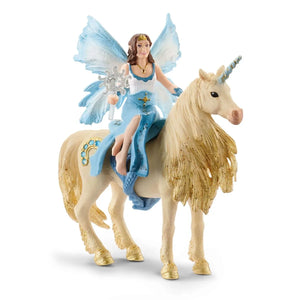 Schleich Eyela Riding on Golden Unicorn
