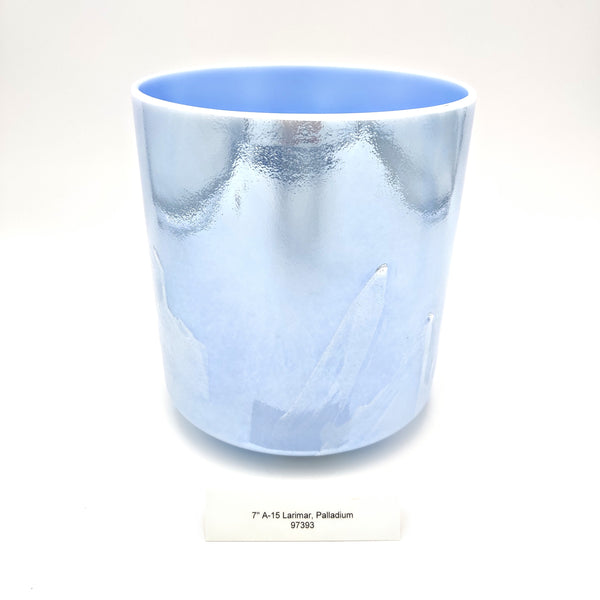 7" A-15 Larimar, Palladium Alchemy Crystal Bowl