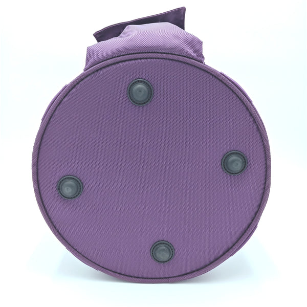 Crystal Tones Purple Lightweight Ballistic Nylon Bowl Case