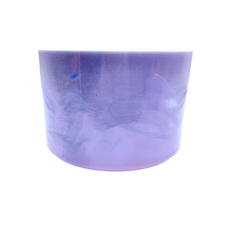 9" D -20 Larimar, Pink ocean gold Alchemy Crystal Bowl