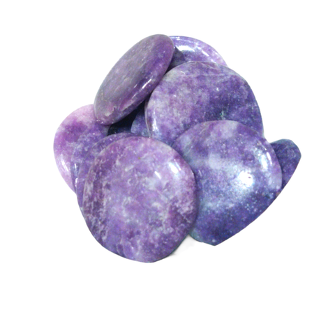 Lepidolite - Palm Stone