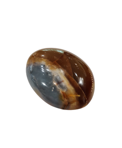 Voilet Agate - palm stone Medium