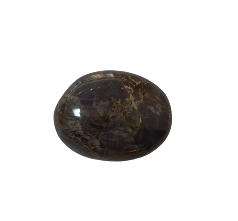 Voilet Agate - palm stone Large