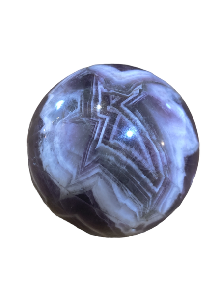 VJ Amethyst/ chevron - Sphere