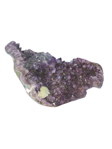 Amethyst Geode on metal stand