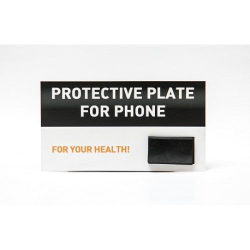 Shungite - Cell Phone Plate 25 x 15 mm - Rectangle