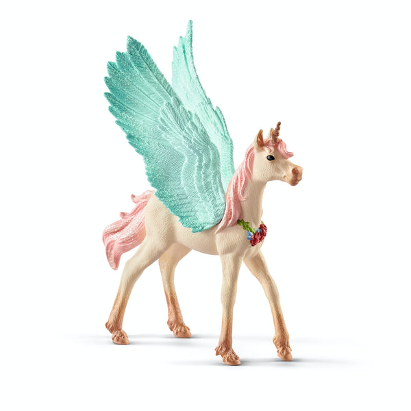 Schleich Decorated Unicorn Pegasus, Foal