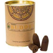 Incense-Goloka - Backflow Cones - Chakra - Tin