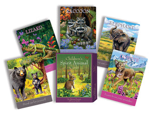 Children's Spirit Animal Cards Deck, Anniversary Edition - Dr. Steven Farmer