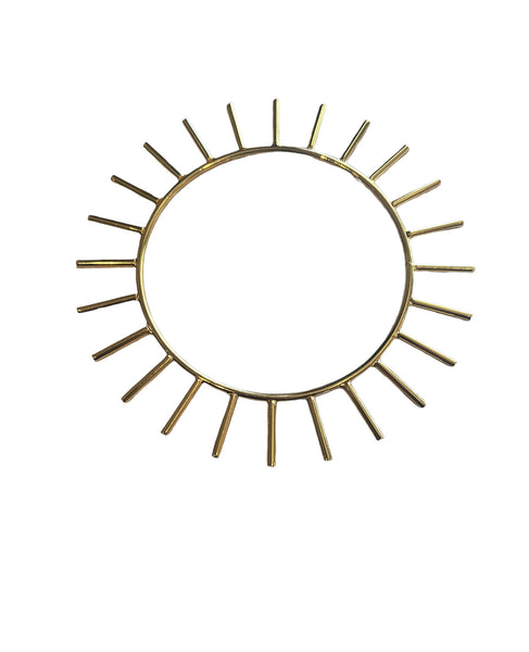 Sun Ring - 24 karat Golds Plated Energetic instrument