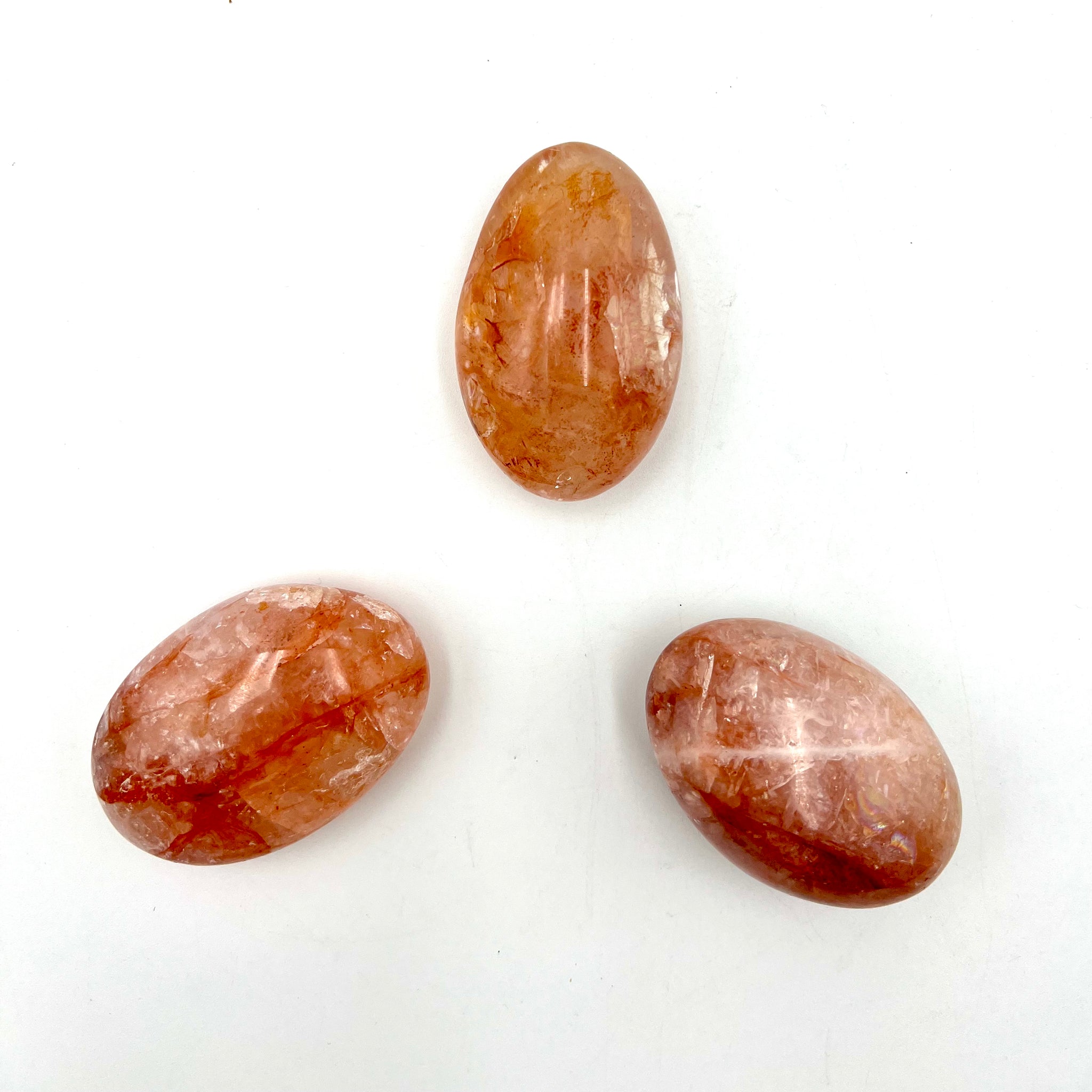 Hematoid Quartz, Palm Stone