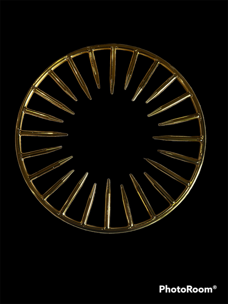 Neutralization rings - 24 karat Gold plated