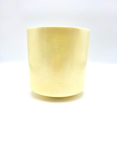 7" E+50 Frankincense, Lemon Angel Gold Crystal Alchemy Bowl (Maui)