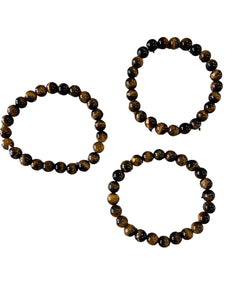 Bracelet - 8 mm Tiger Eye