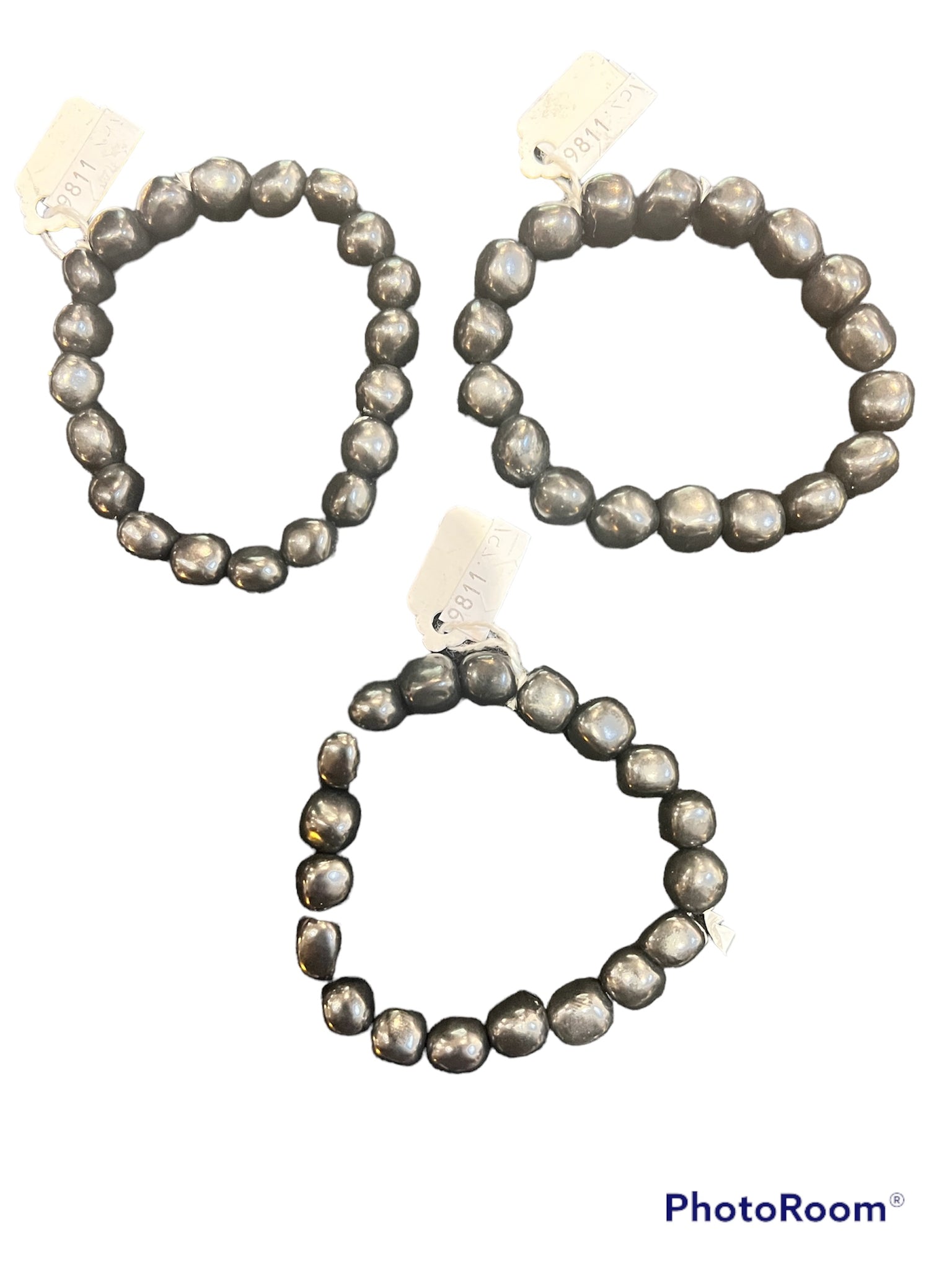 Bracelet - Shungite - 8mm - irregular bead