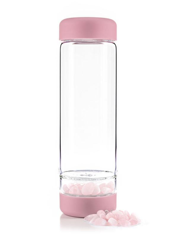 Vitajuwel inu! The Original DIY Rose Blossom Crystal Water Bottle