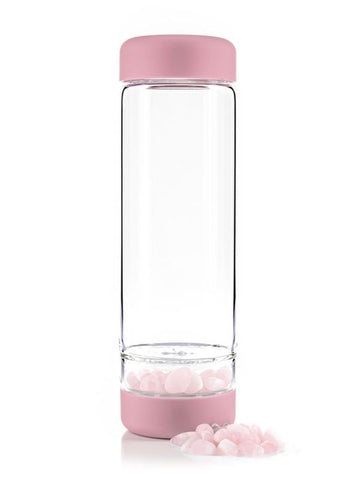 Vitajuwel inu! The Original DIY Rose Blossom Crystal Water Bottle