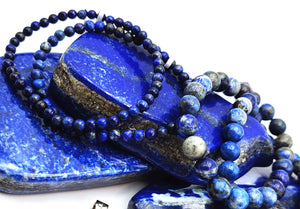 Bracelet- Lapis Lazuli, 8mm
